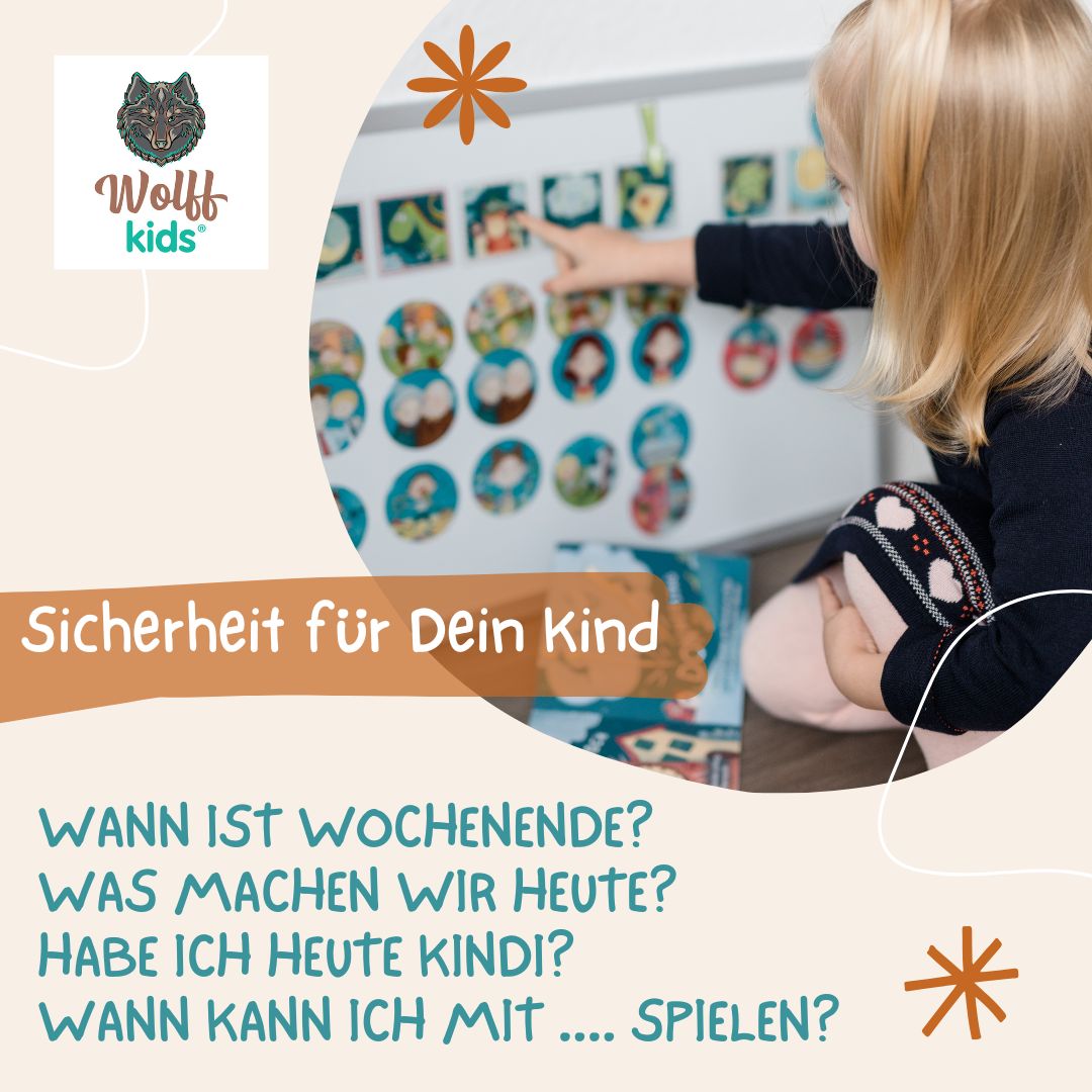 Wochenplan-Set I Tagesroutine-Set ab Krippenstart 1 Jahr